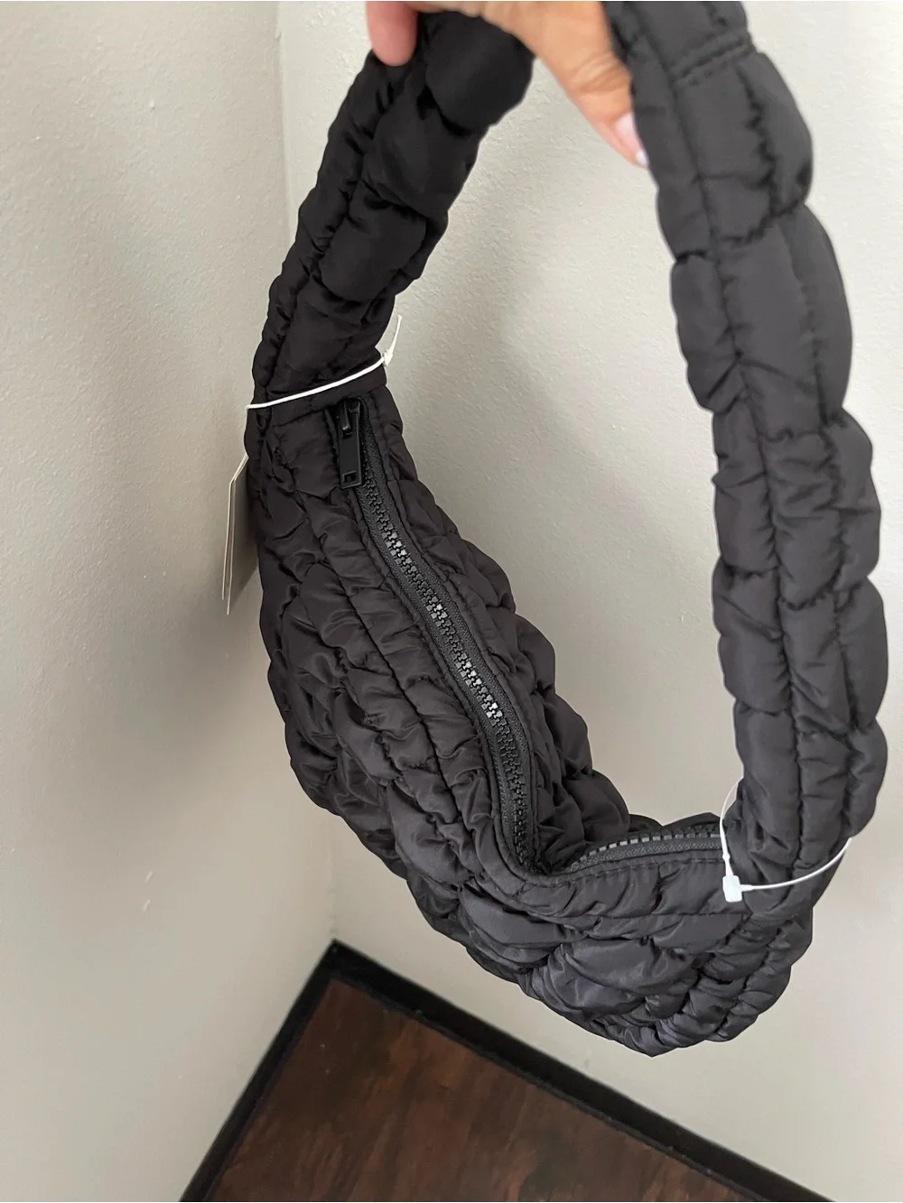 COS Quilted Mini Shoulder Bag NEW Black